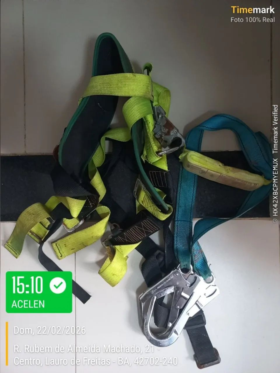 Cinto de segurança para serviço em altura 