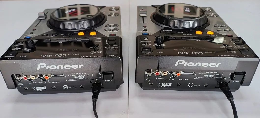 Par De Cdj-400 Pioneer - Usb - Equipamentos e Acessórios de Som