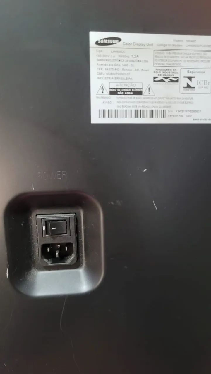 Vendo monitor 46 polegadas Samsung  - Foto 3