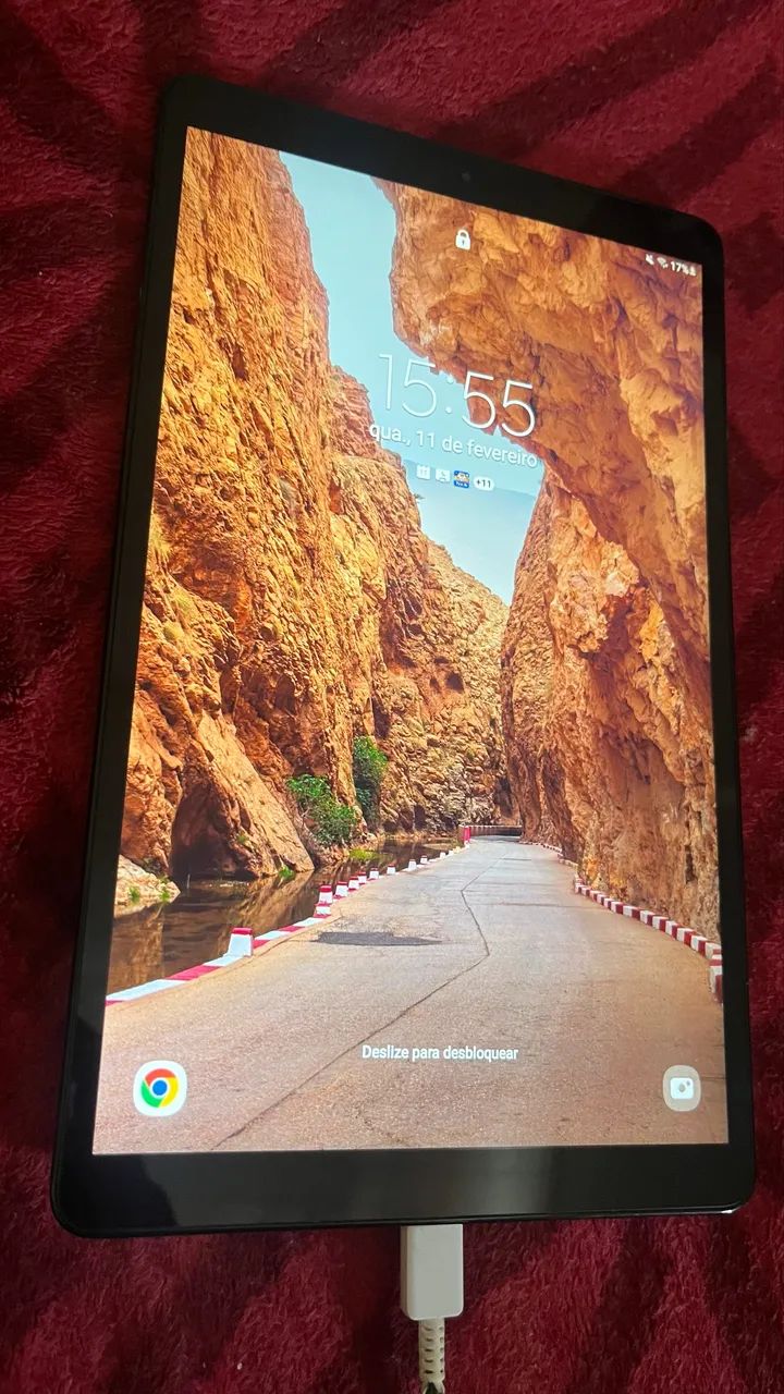 Tablet Samsung A 10 Polegadas Full HD 32GB expansível com SD até 512GB - Foto 4