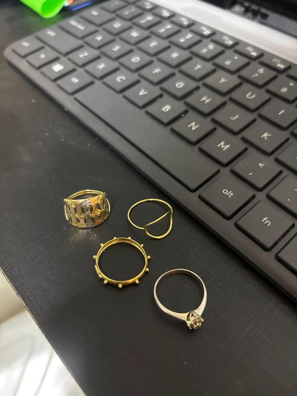 Anel ouro 18k