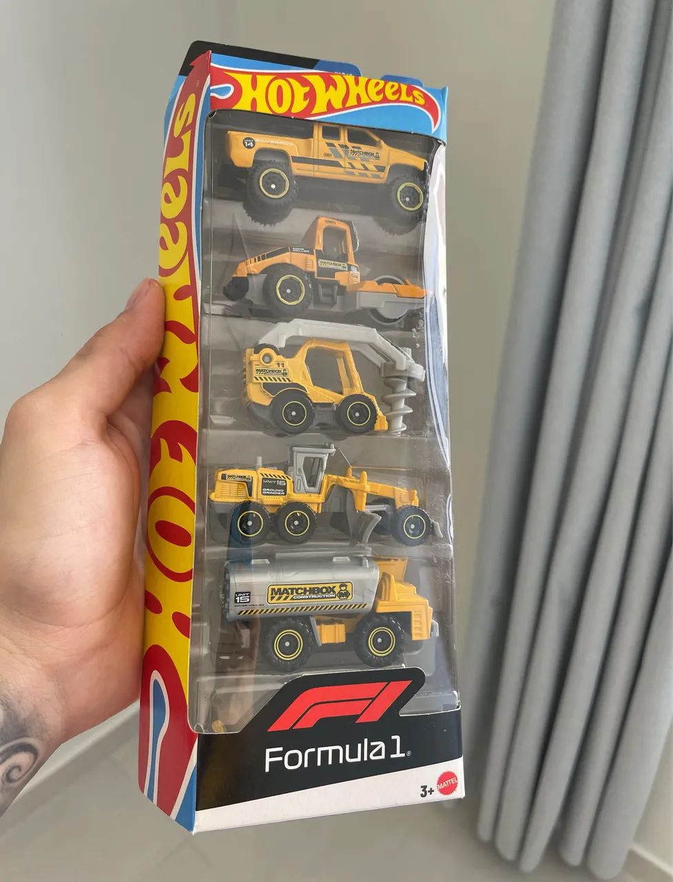 Pack Construção Matchbox 