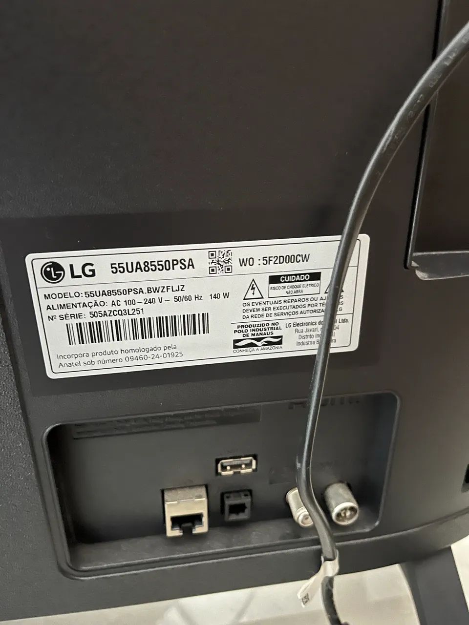 Tv LG 55 Tela Quebrada  - Foto 2