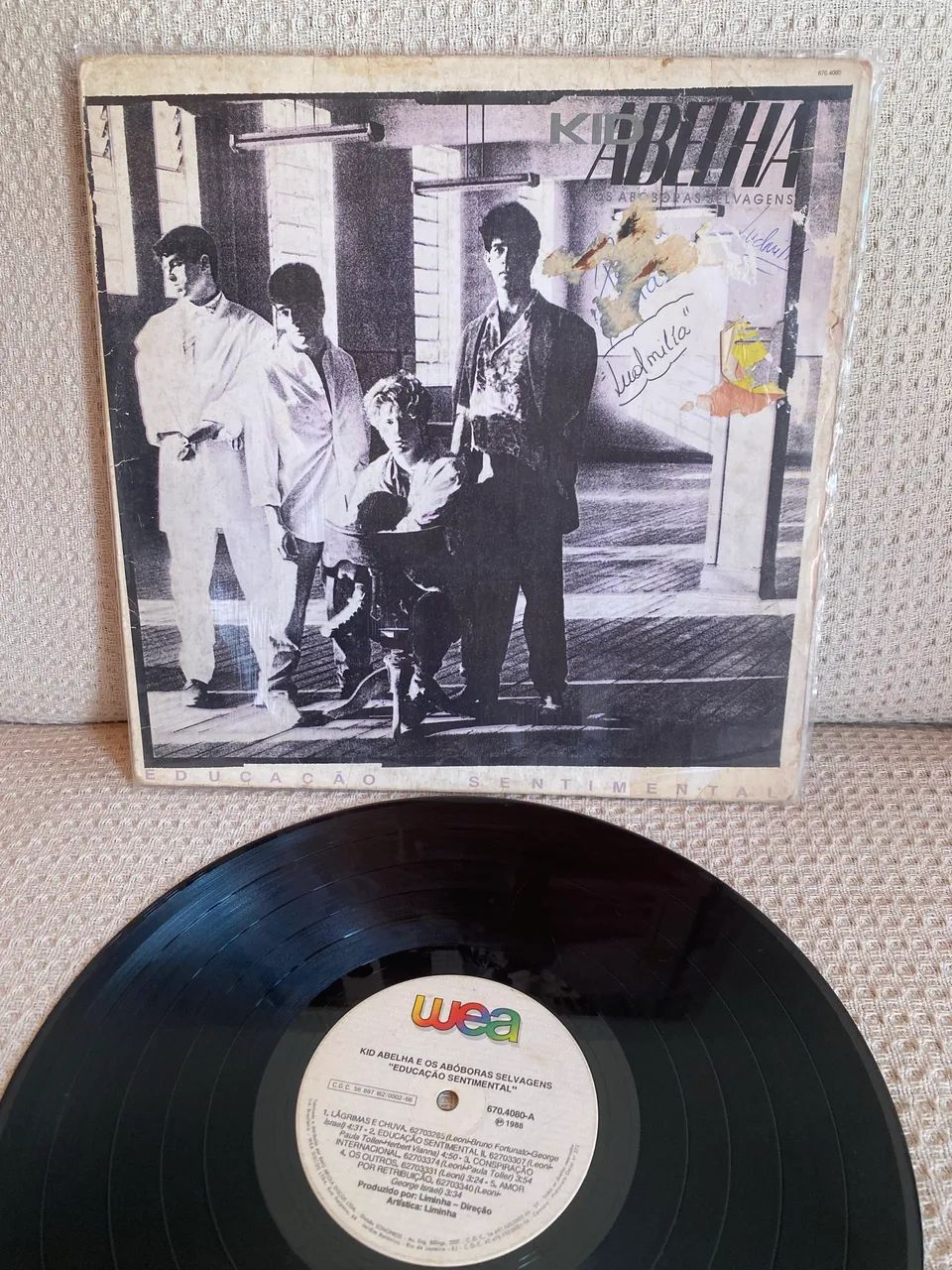 Lp disco de vinil Kid Abelha