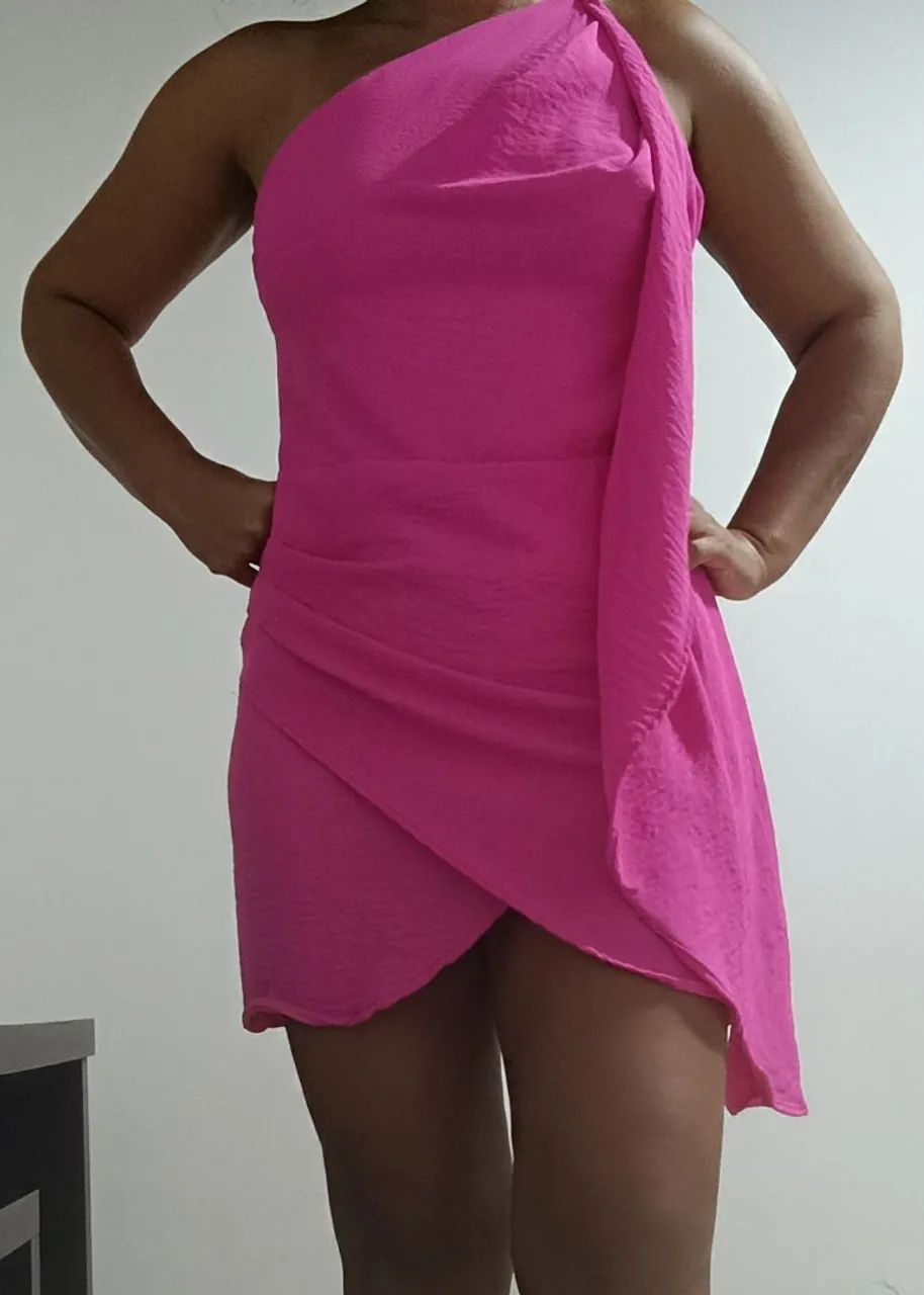 Lindo Vestido de Festa/Balada Rosa  - Foto 2