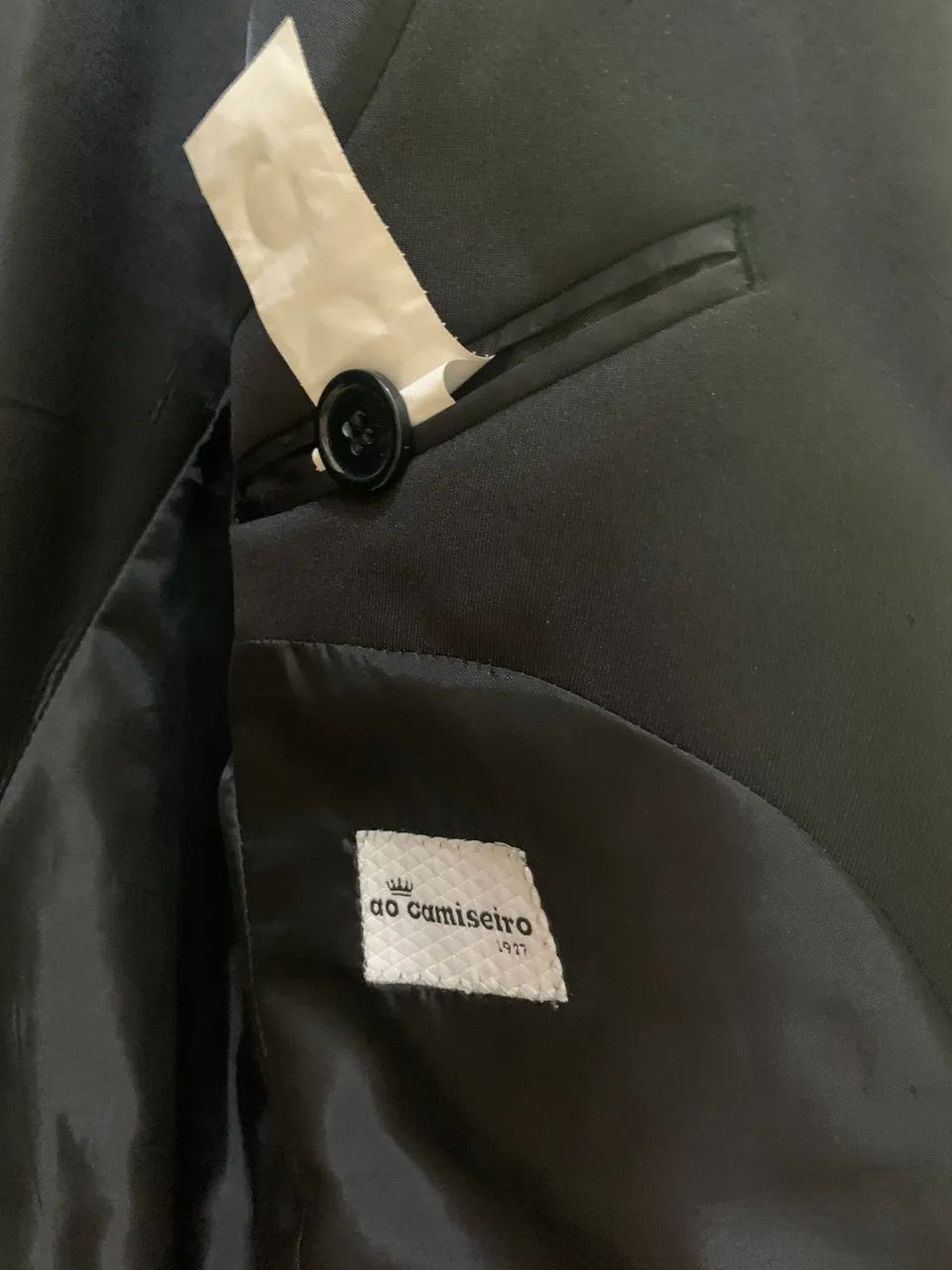 Blaser Masculino Preto  - Foto 5