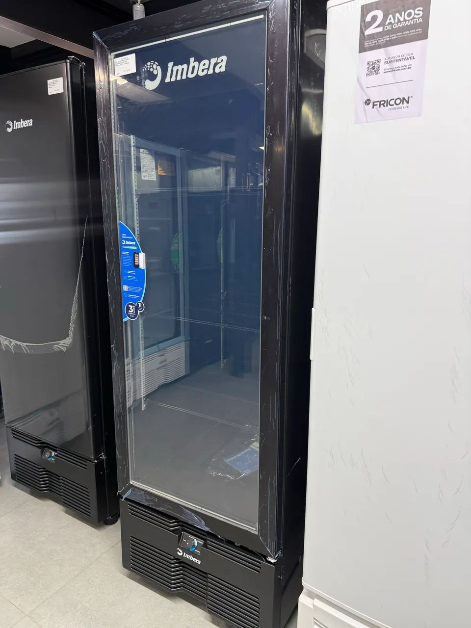 EVZ-21 PV PRETO FREEZER VERTICAL TRIPLA AÇÃO - IMBERA - Foto 3