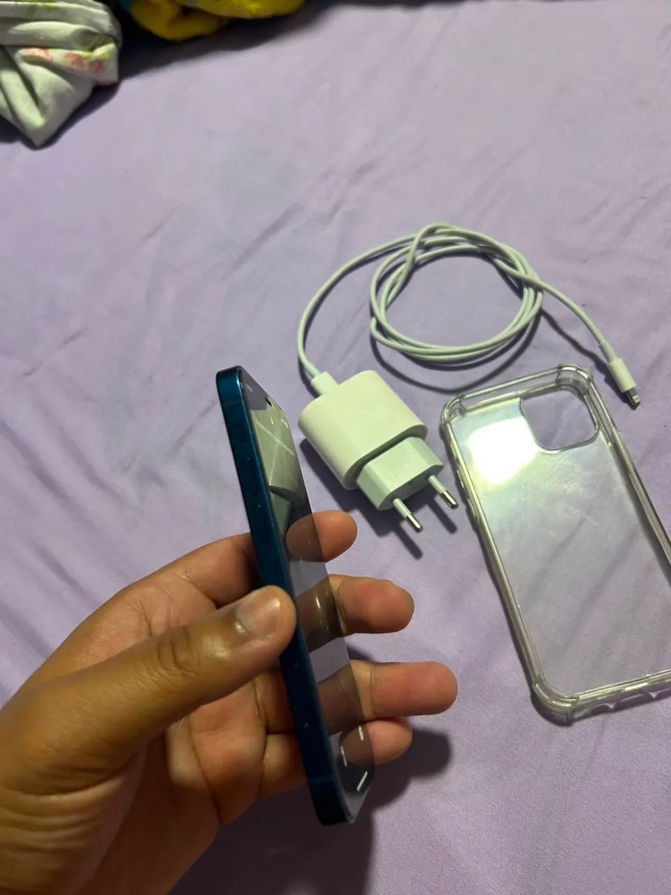 iPhone 12 Mini - Azul - Único dono - Zero bala - Foto 5