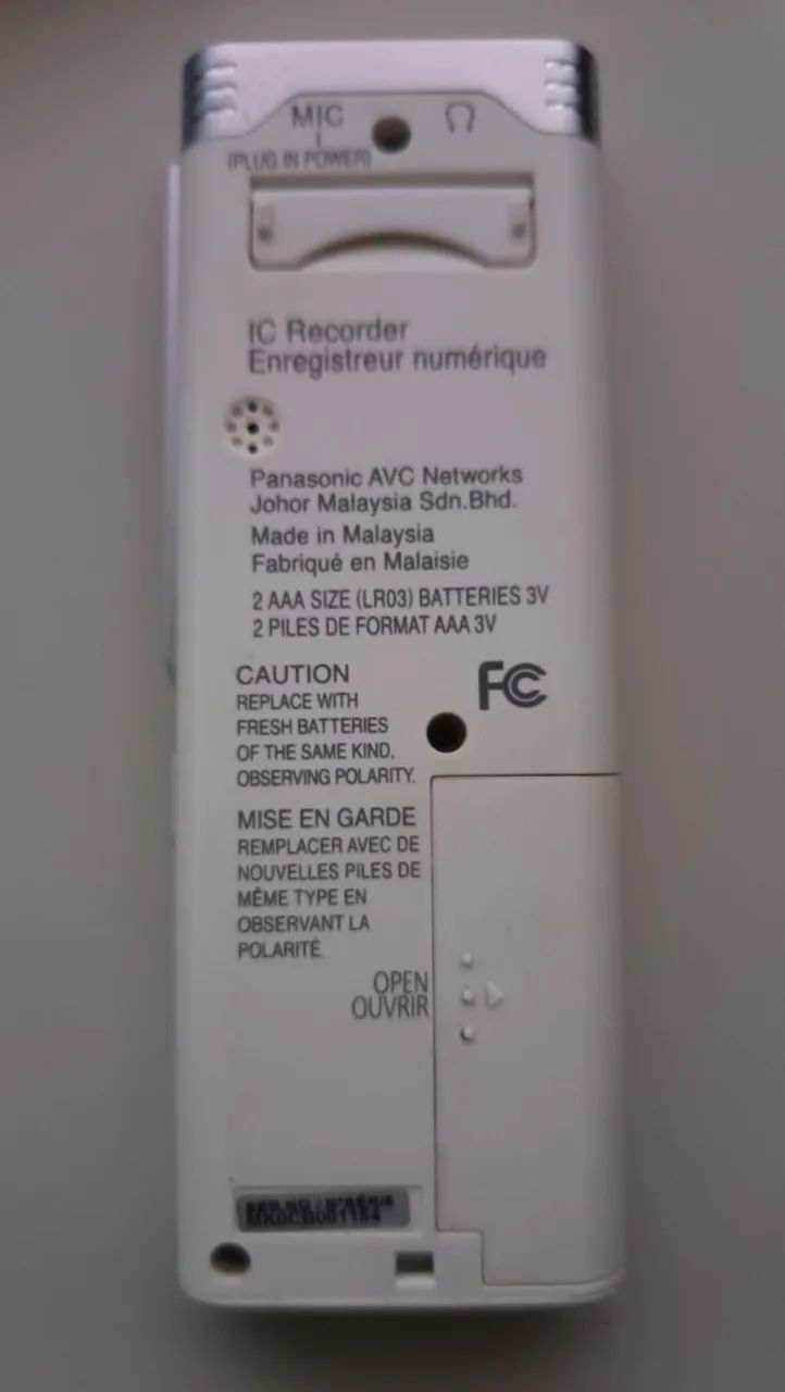 Gravador de Áudio Panasonic  - Foto 2
