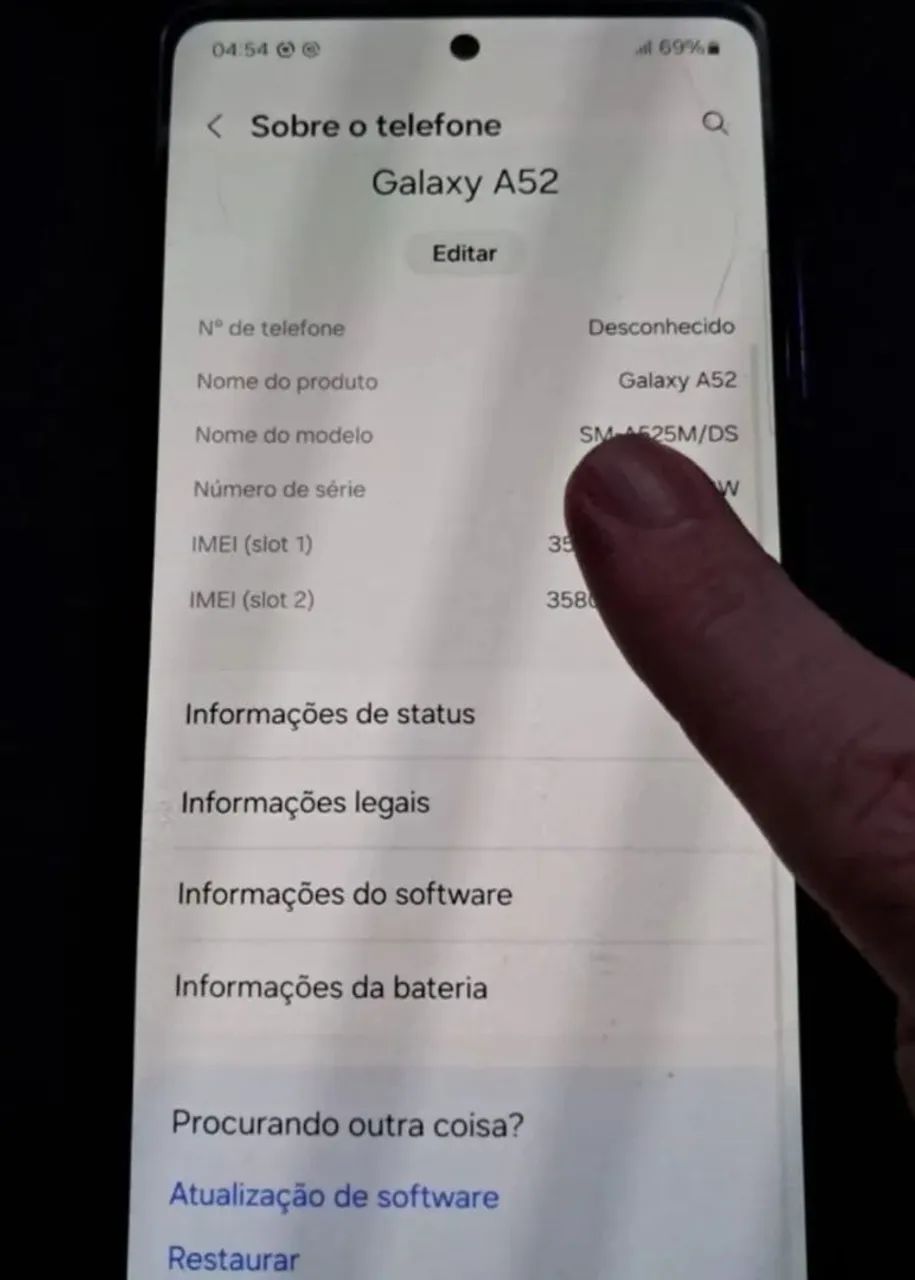 Vendo celular Samsung Galaxy A52 5g funcionando perfeitamente  - Foto 2