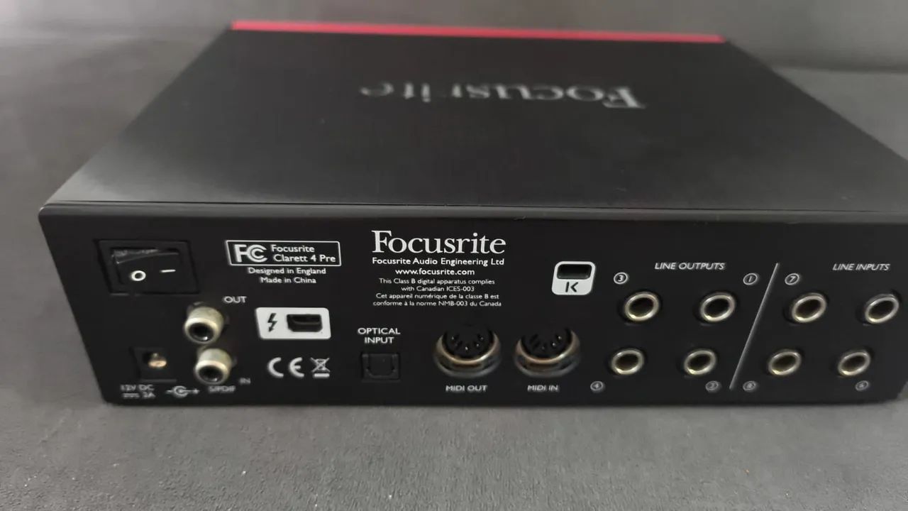 Focusrite Clarett 4Pre. - Foto 4