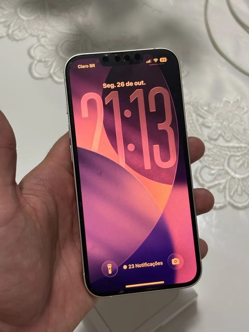 iPhone 13 Branco 256 GB - Foto 4