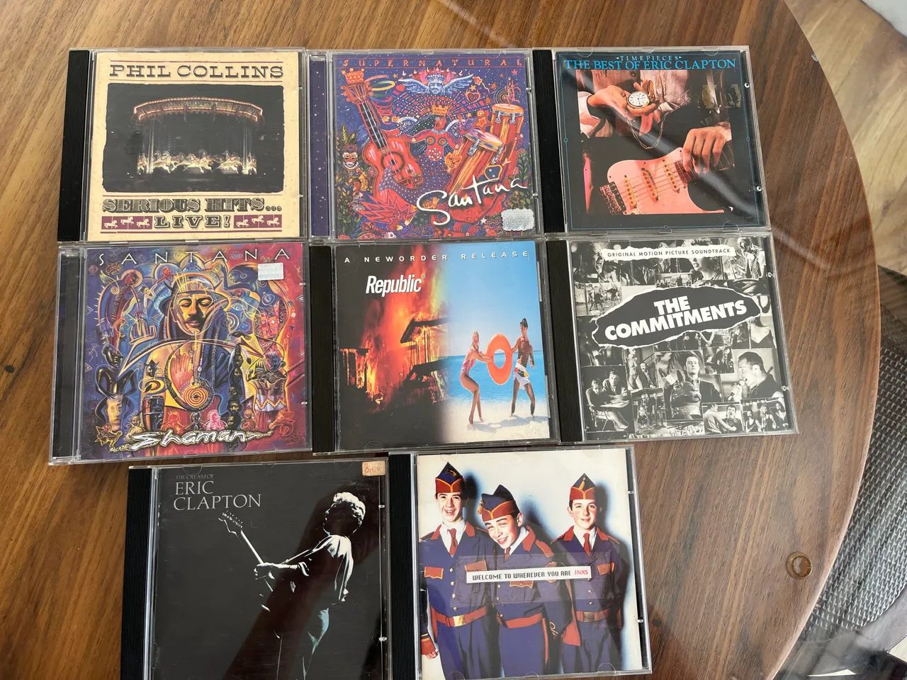 Lote com  8 CDs de Rock