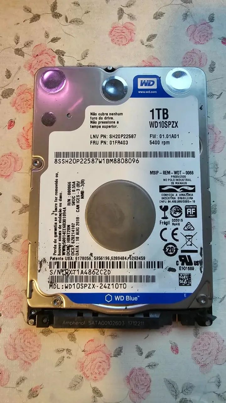 HD 1TB WD Sata3
