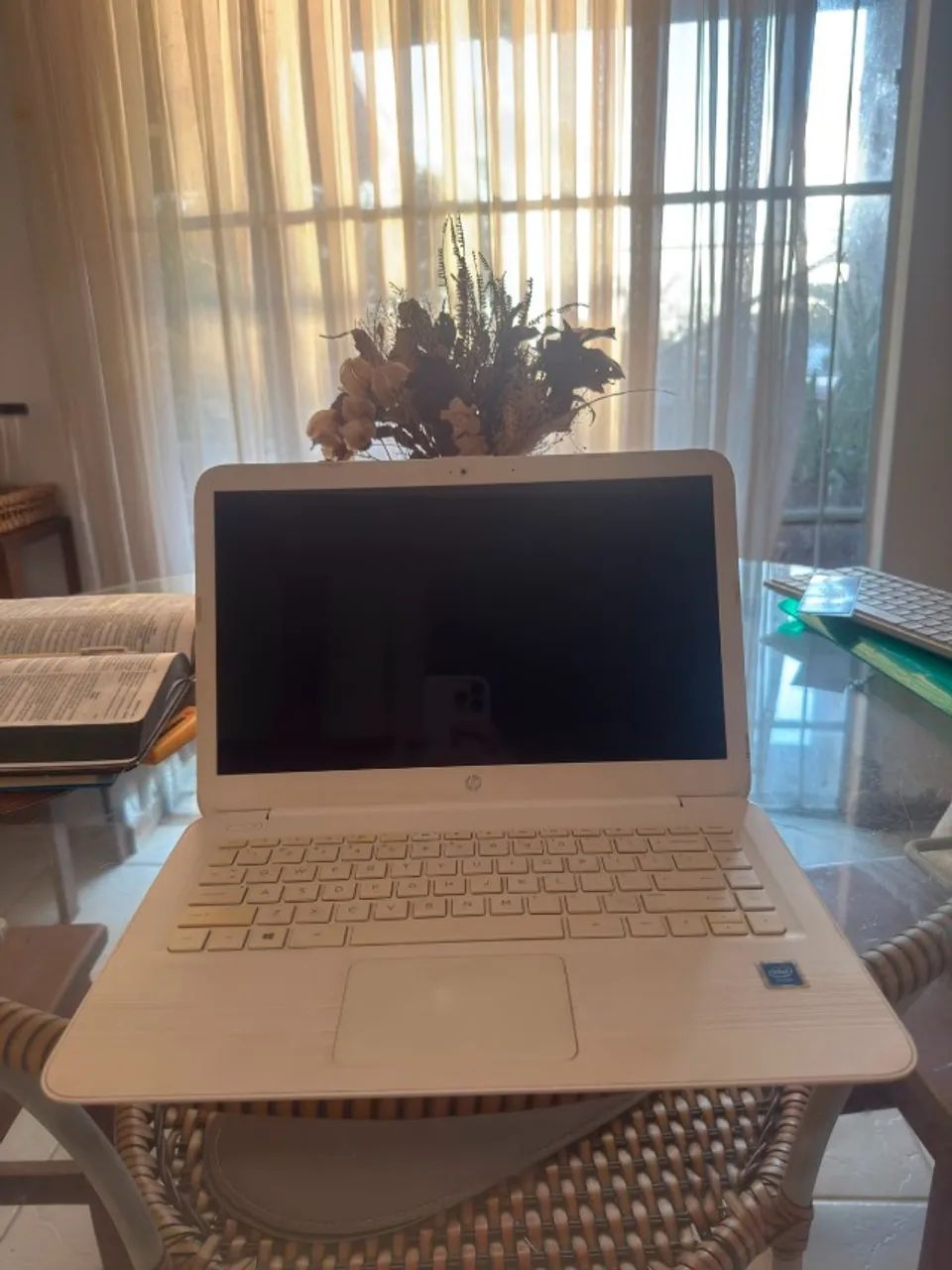 Notebook HP Stream 14" branco - Foto 4