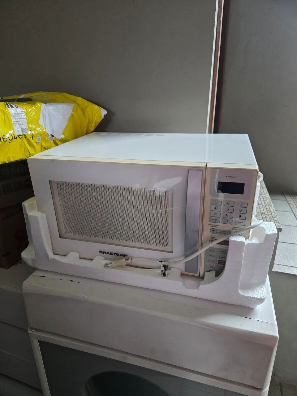 Micro-ondas estragado