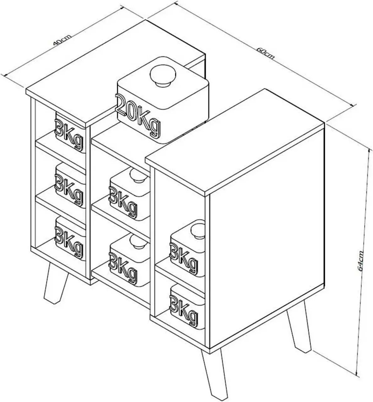 Gabinete para Banheiro - Foto 2