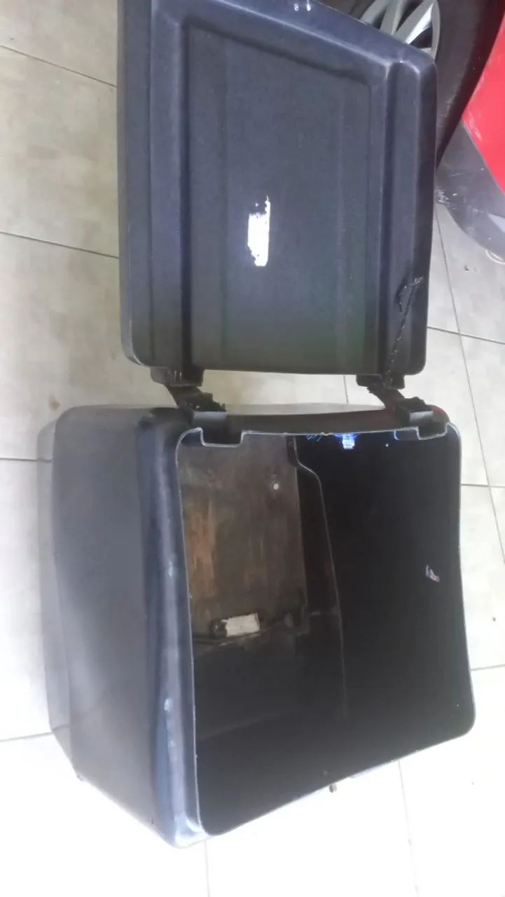 Baú bagageiro com suporte  - Foto 2