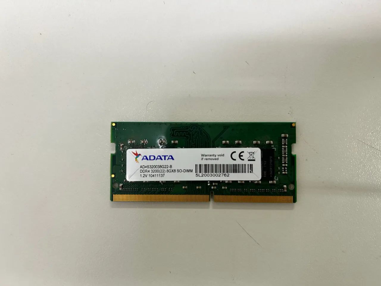 Memória ram 8GB