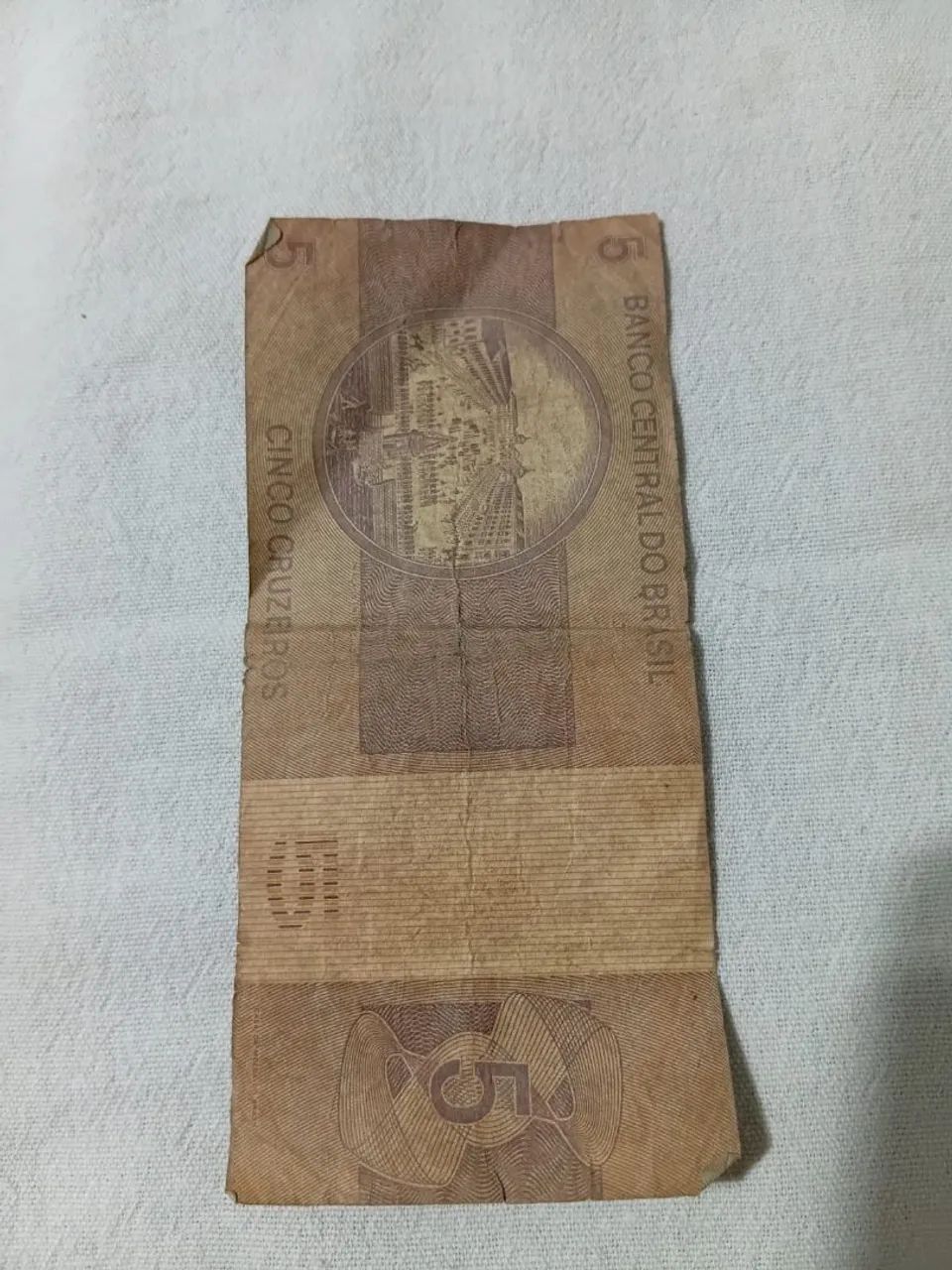 Nota de Cinco Cruzeiros - Foto 4