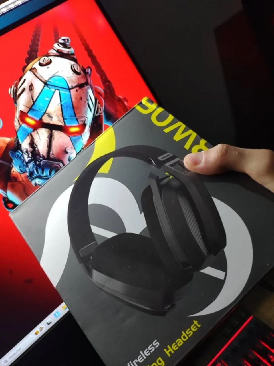 HEADSET GAME SEM FIO BINNUNE 