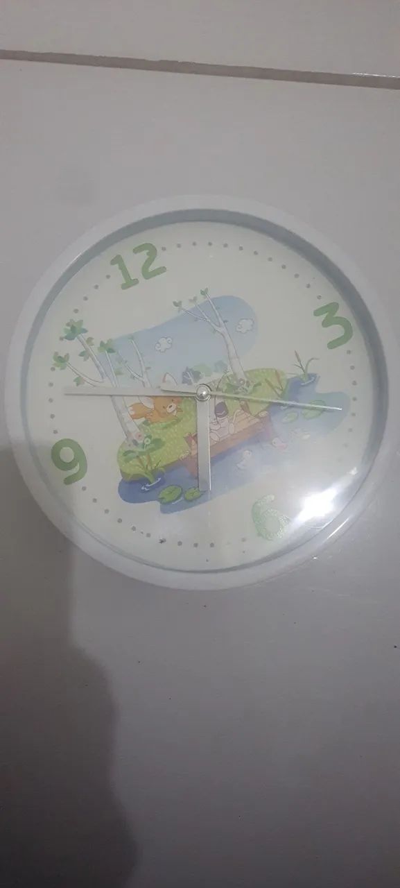 Relogio infantil de parede