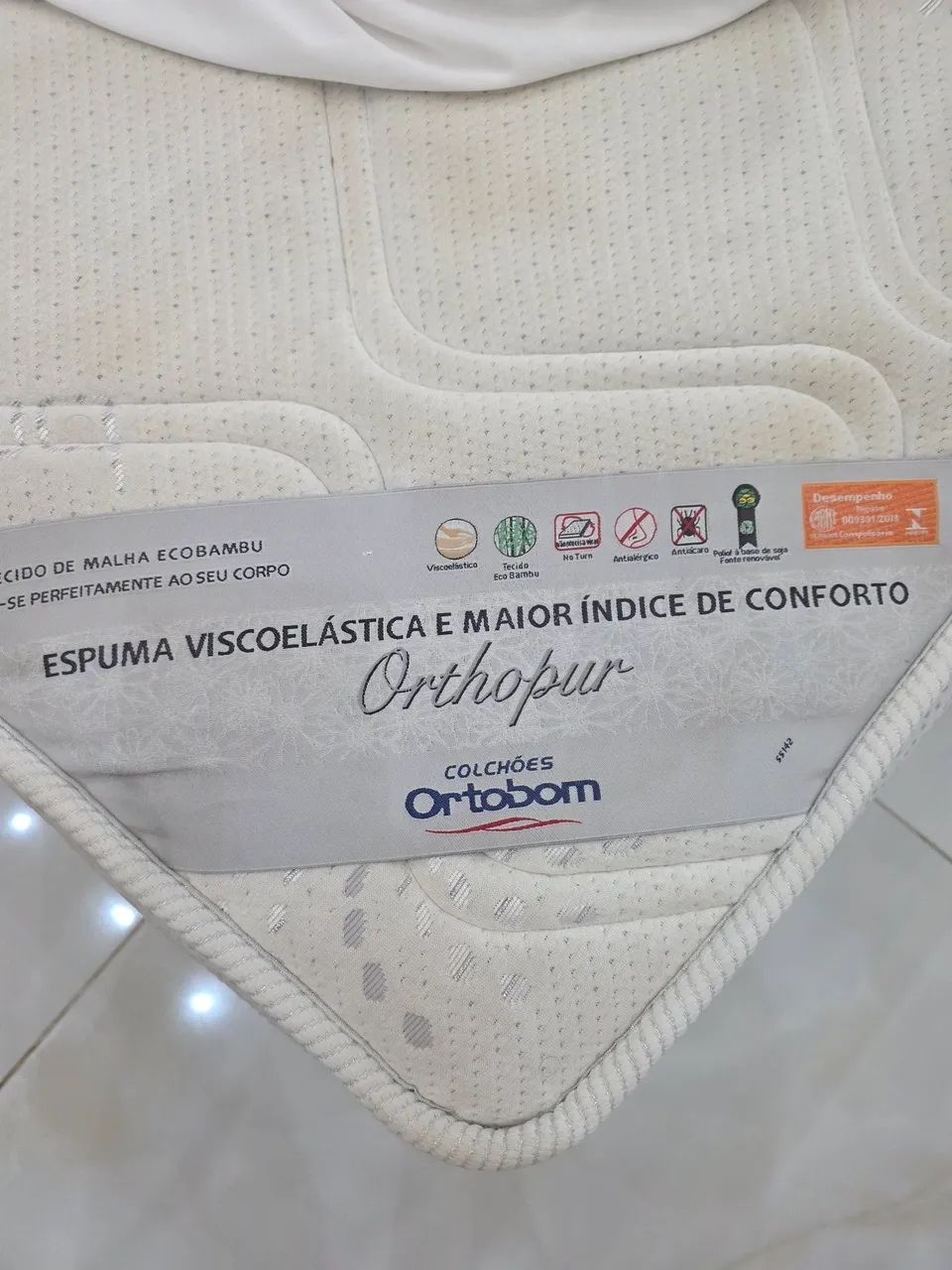 Vendo colchão QUEEN Ortobom R$ 1.000,00 - Foto 2