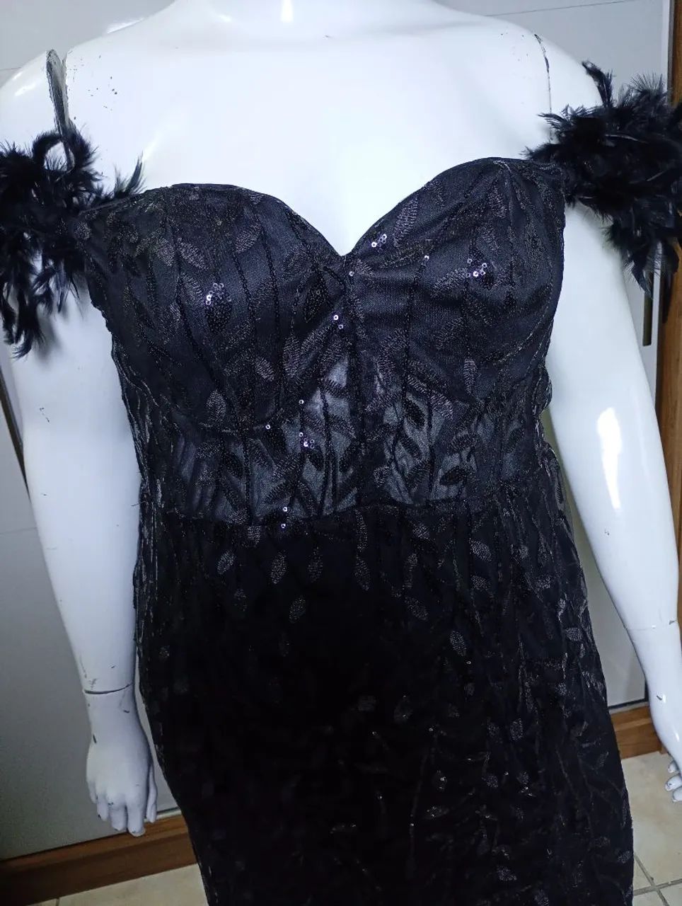 Vestido bafônico plus size - Foto 4