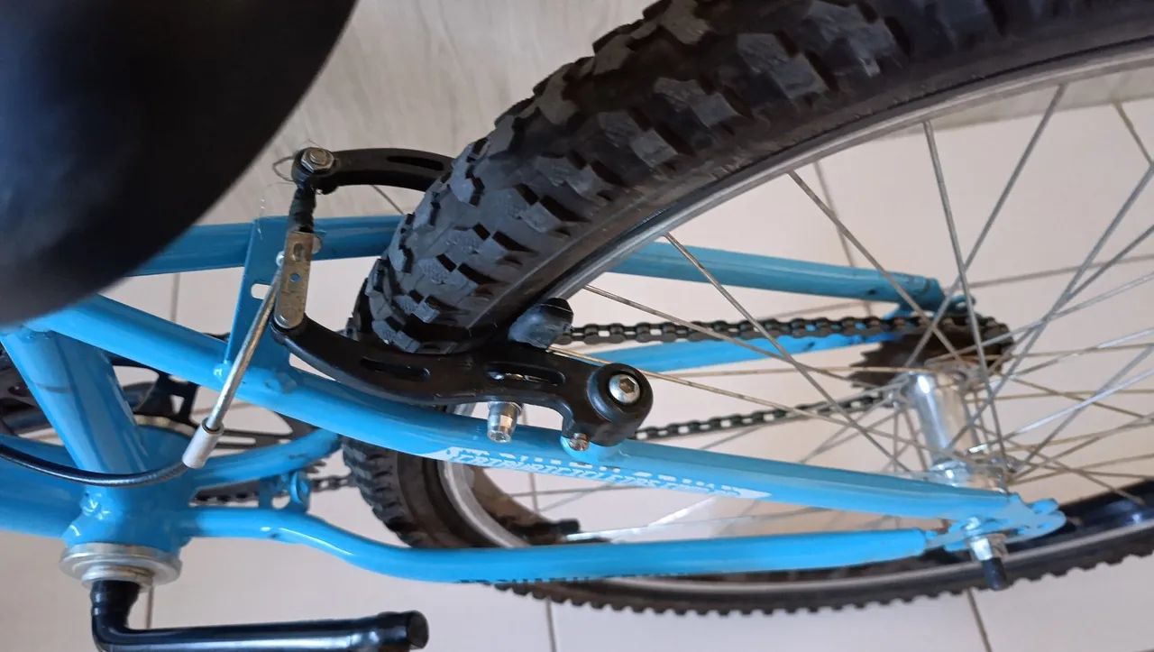 Bicicleta Aro 24 - Cairu Flash Boy Azul - Foto 5