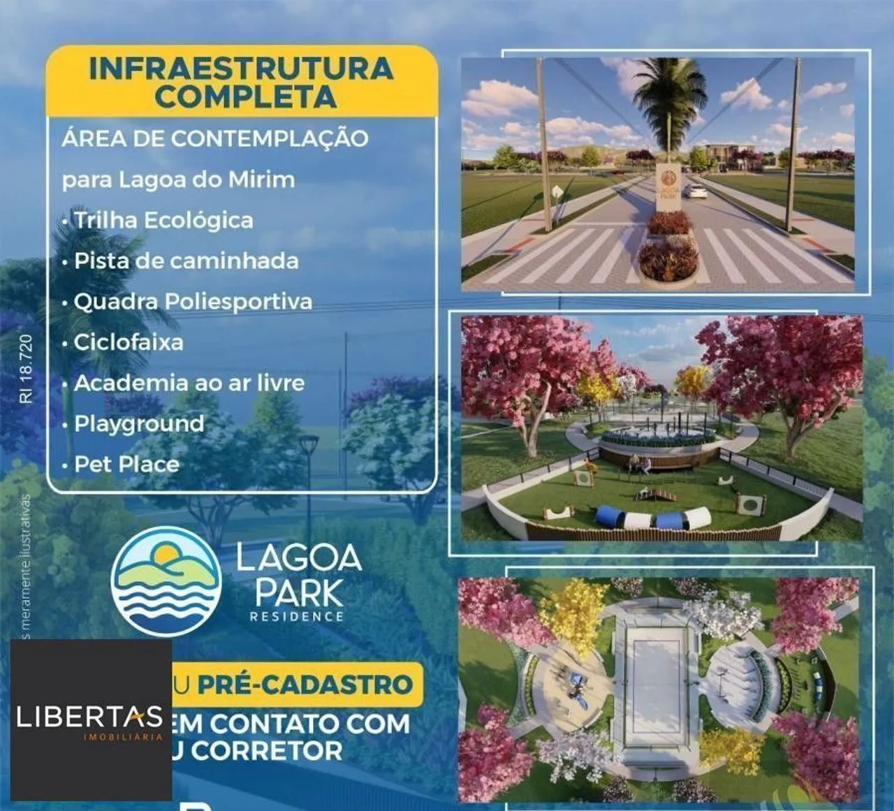 Lote maior com 415m² Lagoa Park - Foto 5
