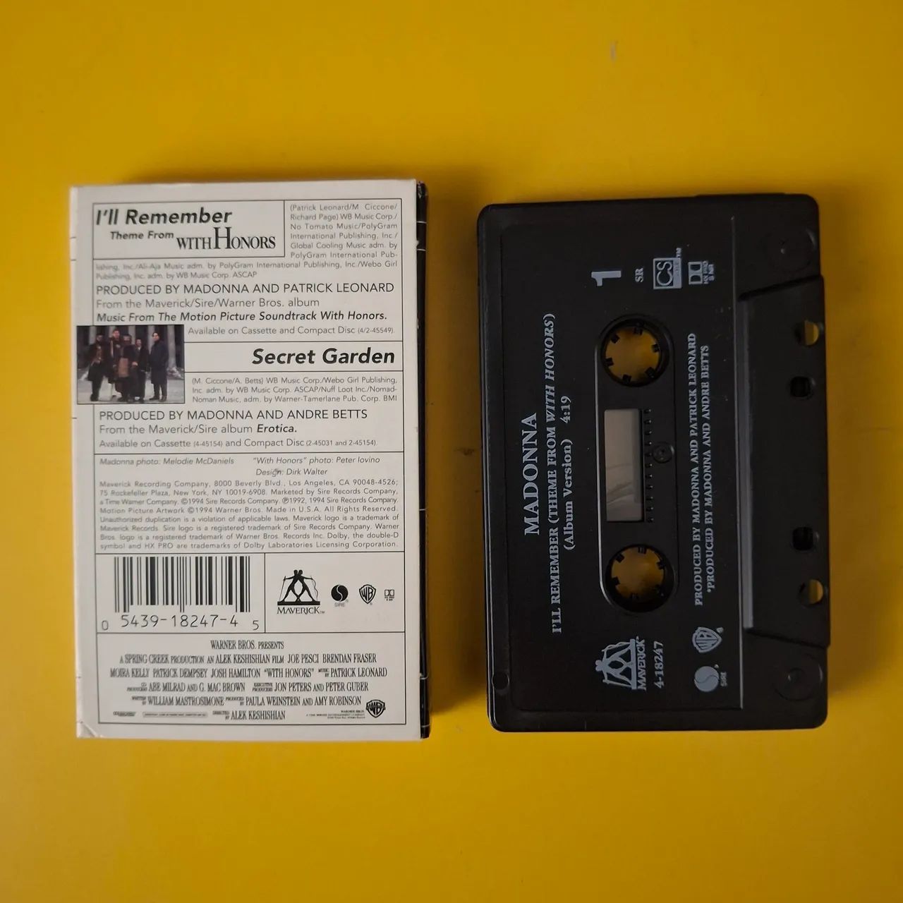 Madonna - Cassete single i'll Remember  - Foto 2