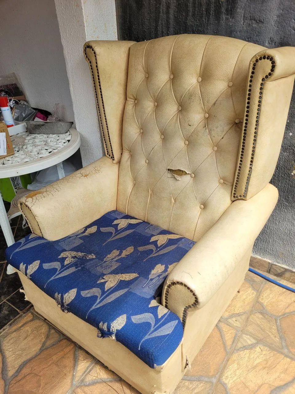 Poltrona pra restaurar  - Foto 3