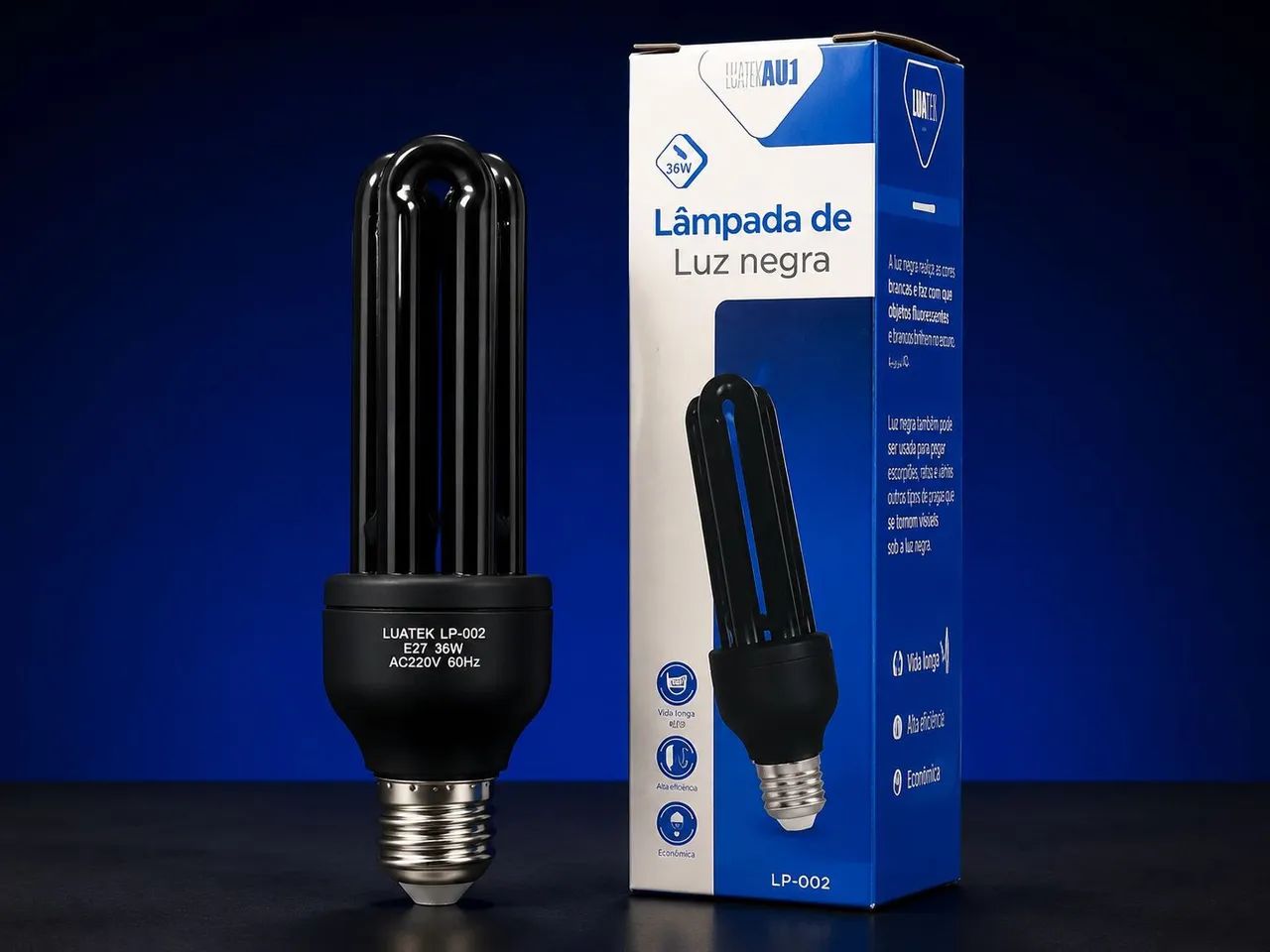 Lâmpada de Luz Negra UV 36W - Foto 5