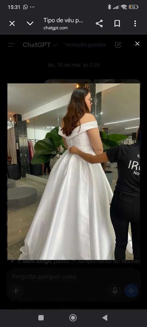 Vestido de noiva  - Foto 2