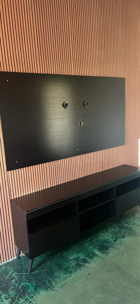 PAINEL PARA TV COM RACK - R$ 200 - Foto 2