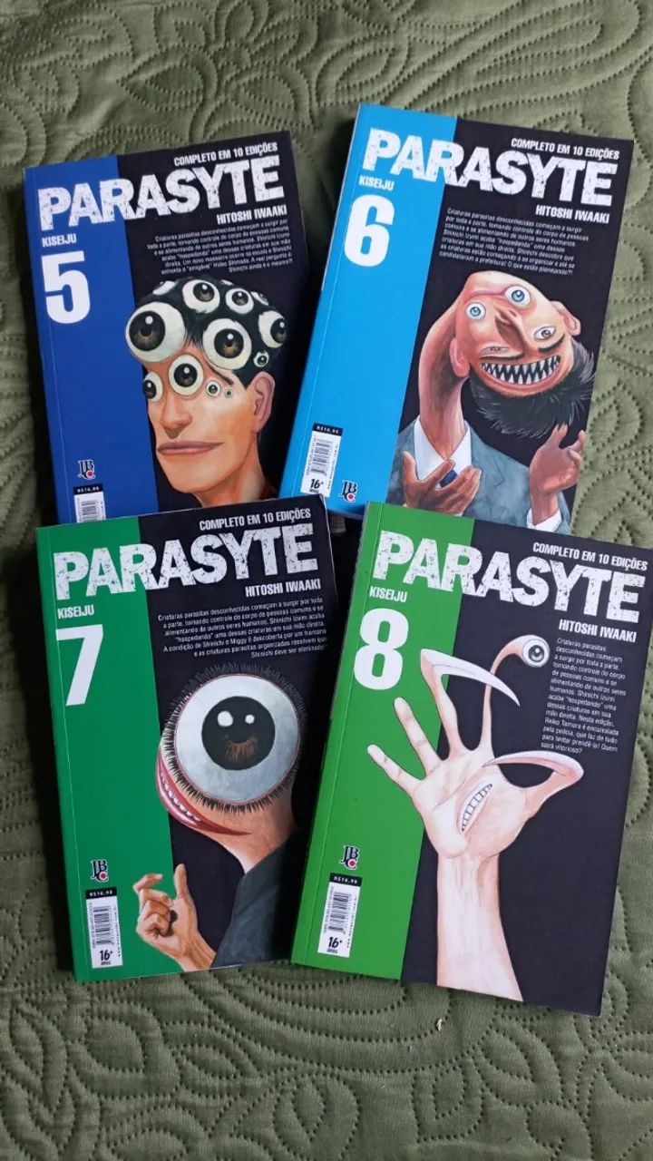 Mangá Parasyte 1- 8 - Foto 2