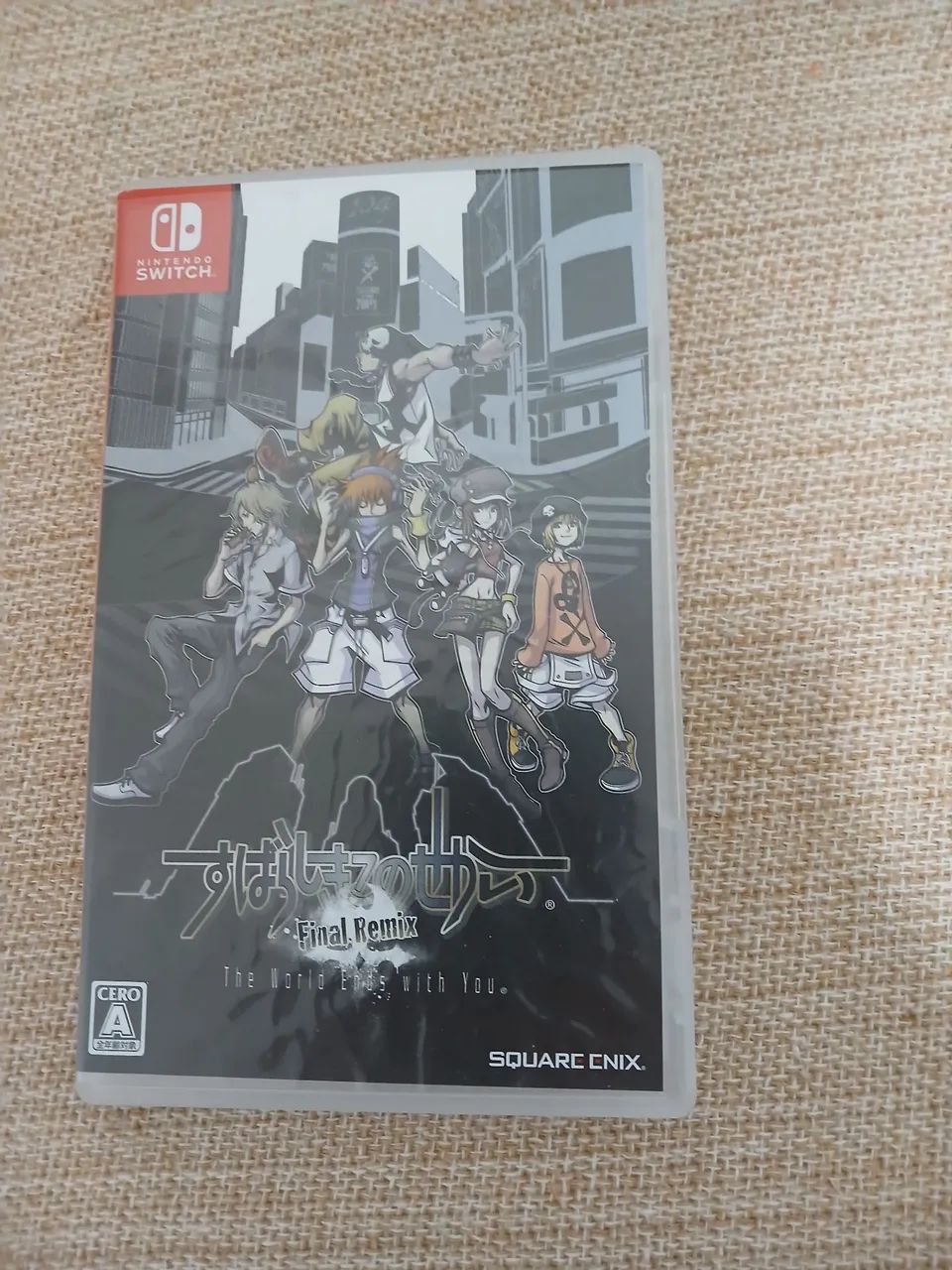 the world ends with you switch versao japonesa - Jogos de Vídeo