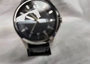 Relógio Armani Exchange Hampton AX2101 46mm Couro Preto