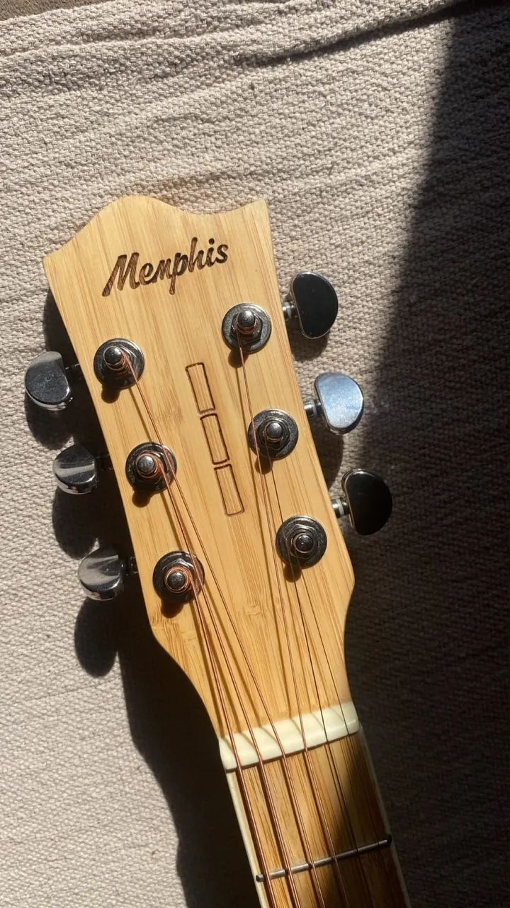 Vendo violão memphis bambu naturale  - Foto 4