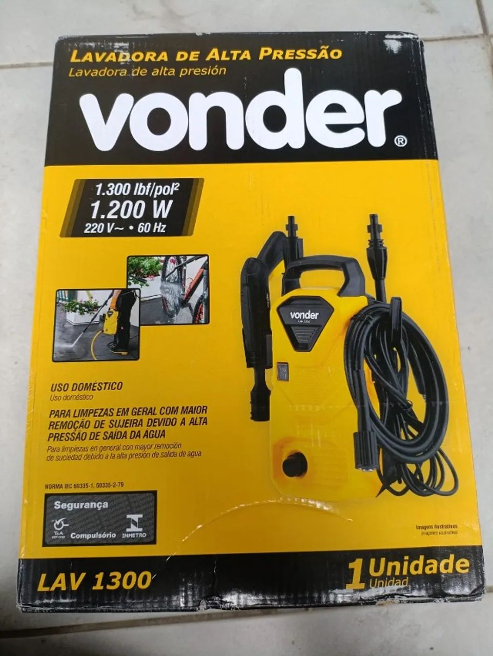 Lavadora Vonder 1300 nova