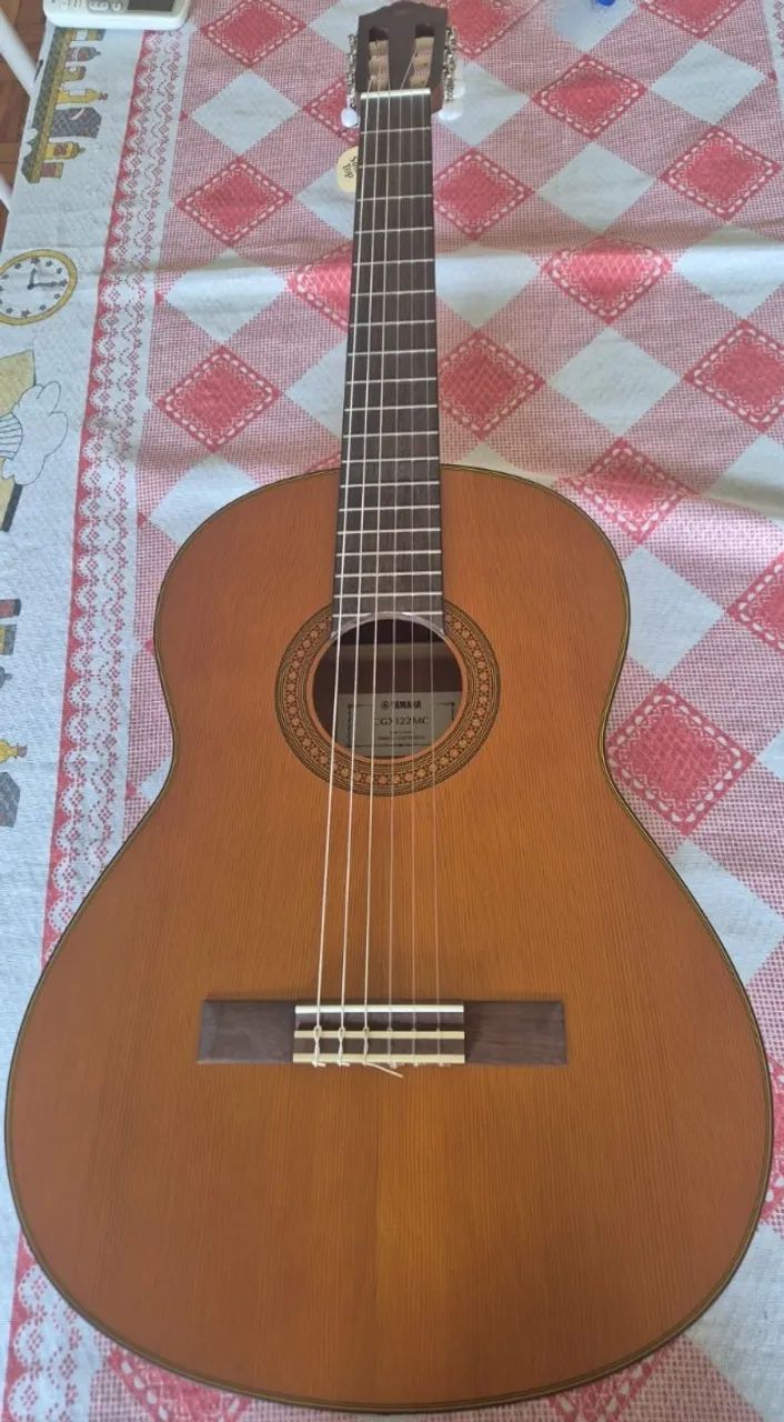 Violão Yamaha Eletrico Cgx122mc Nylon Natural