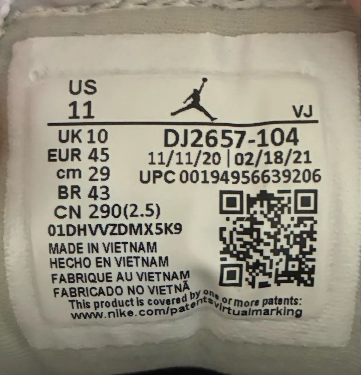 Tênis Jordan MA2 PSG 43 Original  - Foto 5