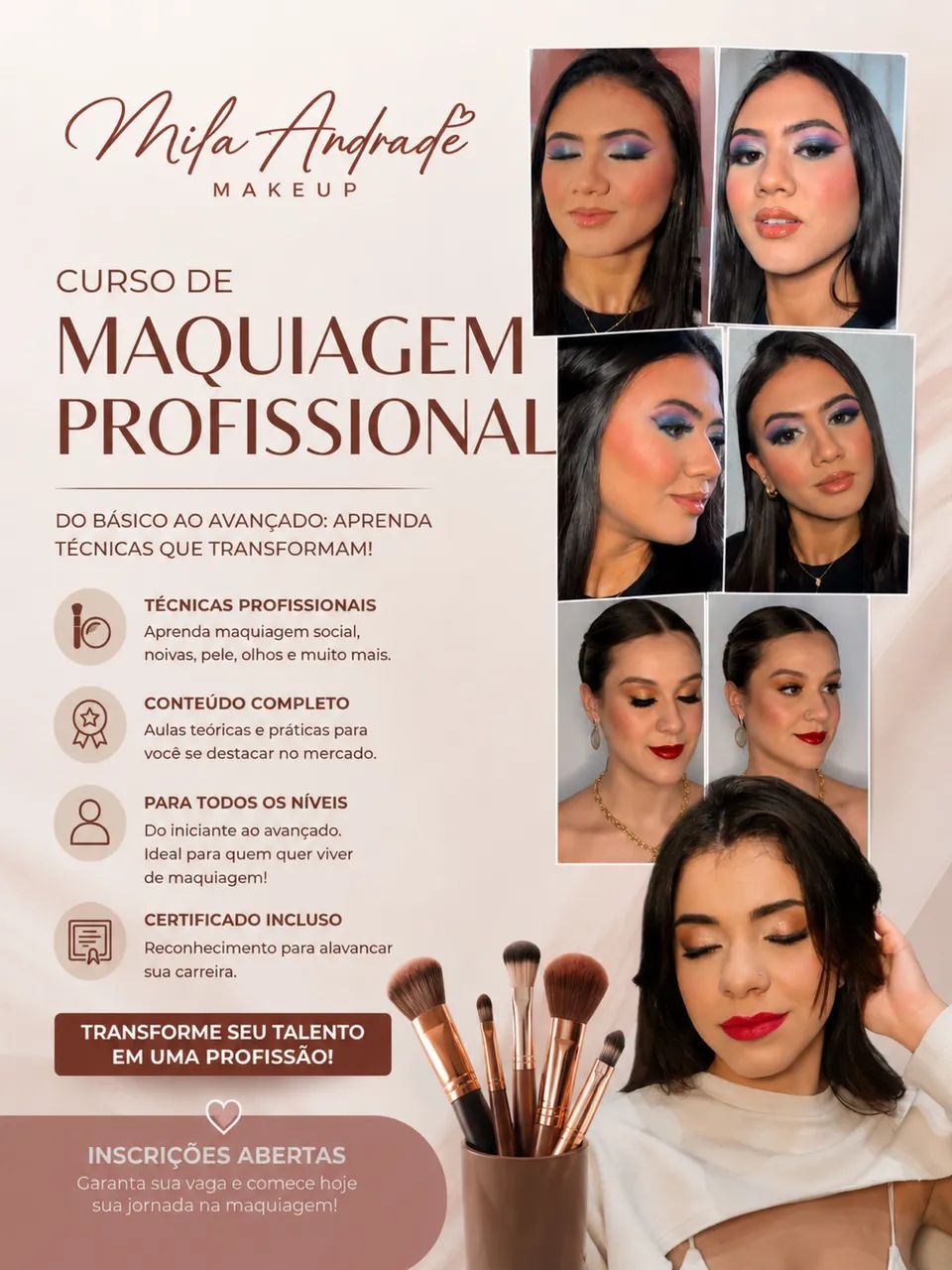 Curso de maquiagem profissional 