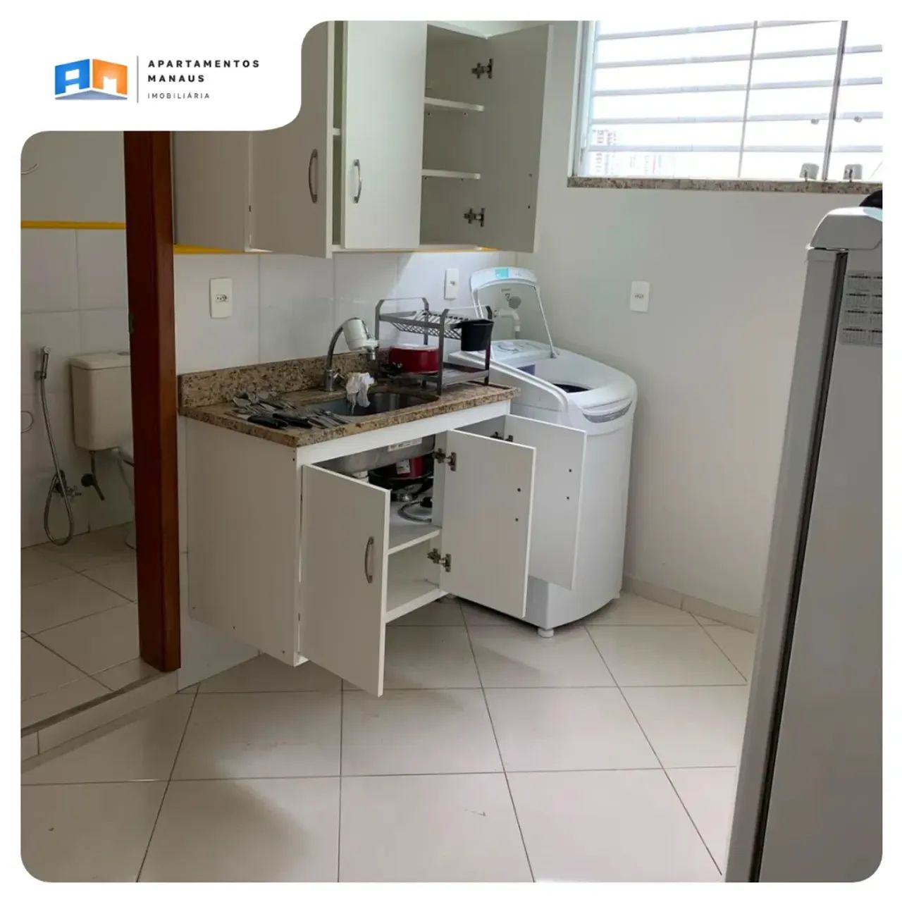 Apto Centro de 1 Quarto e mobiliado - Foto 4