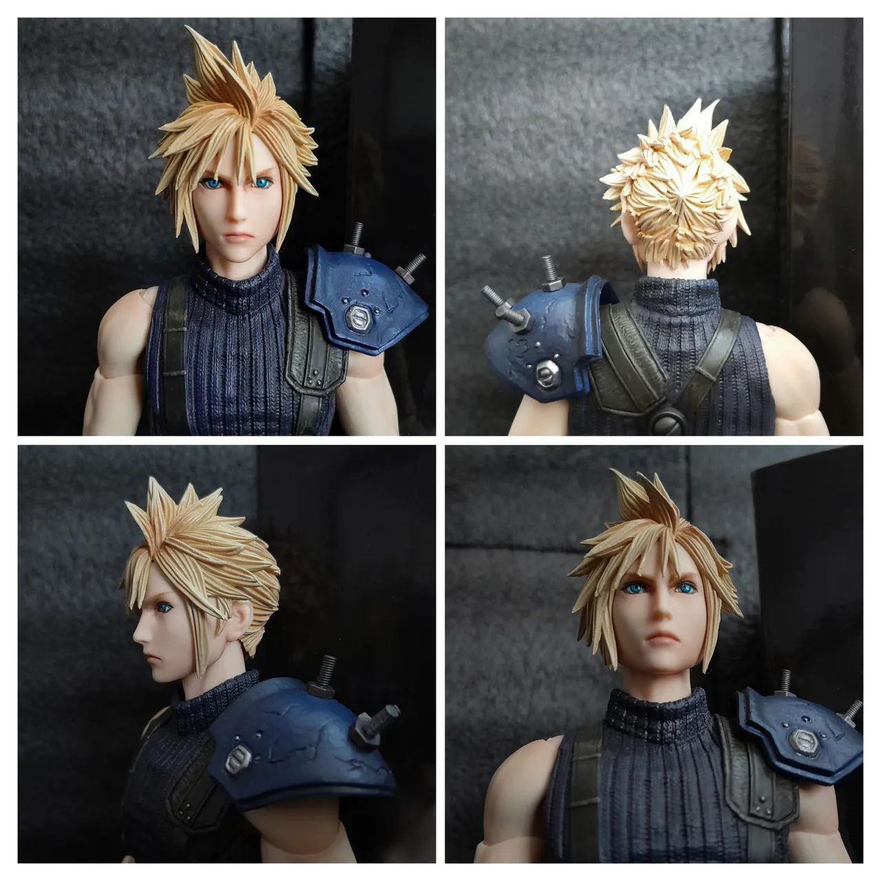 Play Arts Kai Cloud Strife Final Fantasy VII Remake Original - Foto 6
