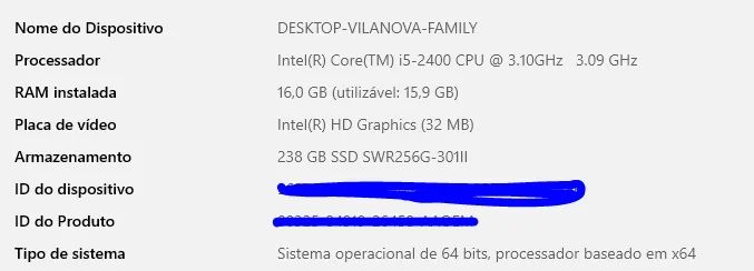 Kit PC Completo Home Office / Estudos - i5, 16GB RAM, SSD 256GB + 2 Monitores 21,5"