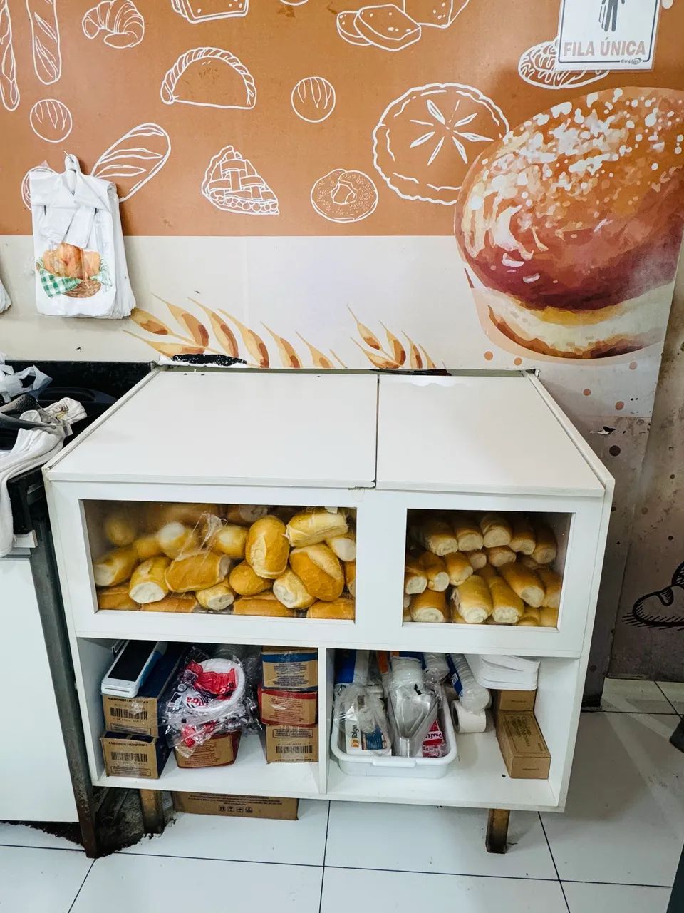 Expositor de pão mdf   - Foto 6