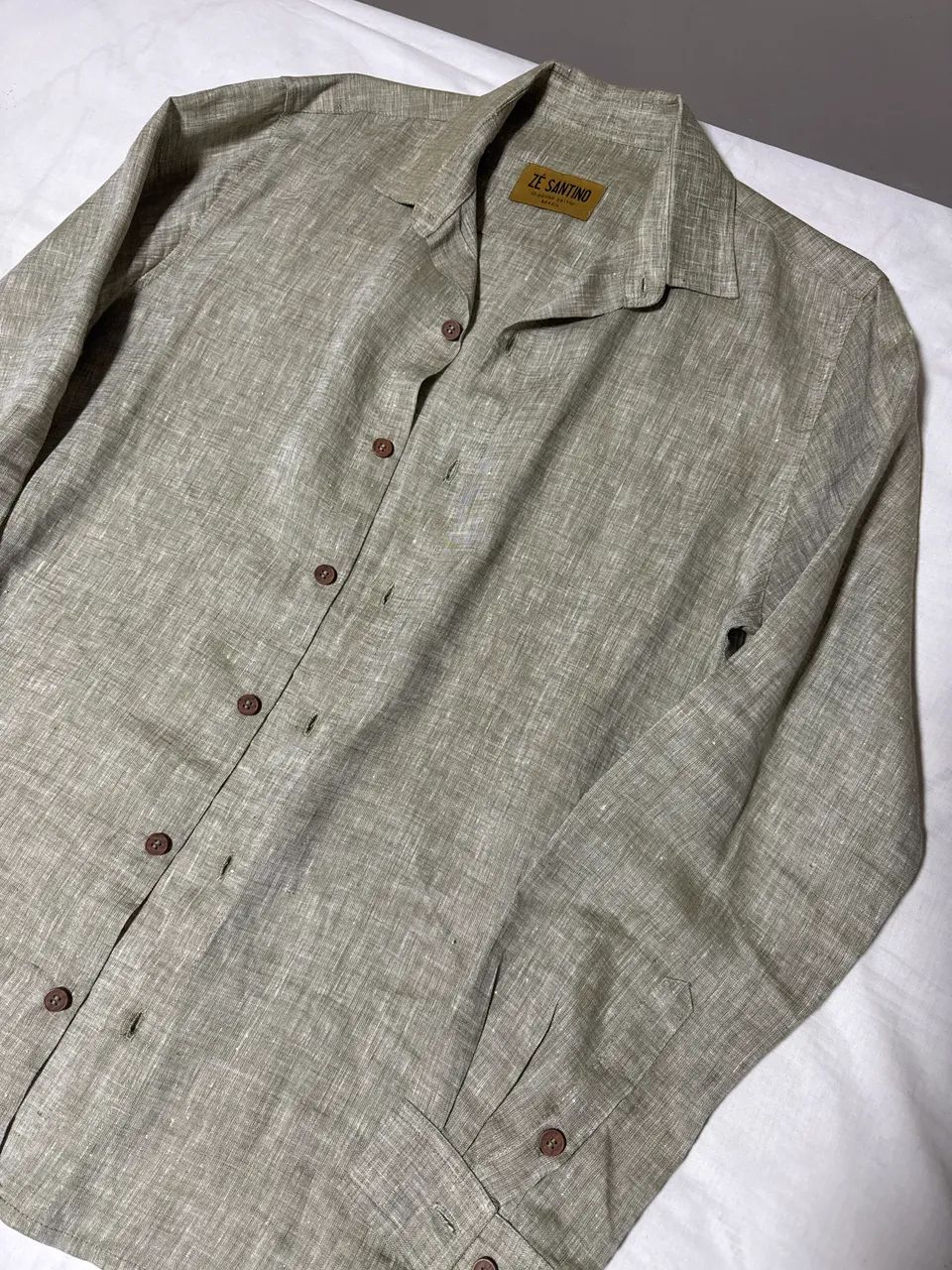 Camisa de linho Zé Santino - Foto 2