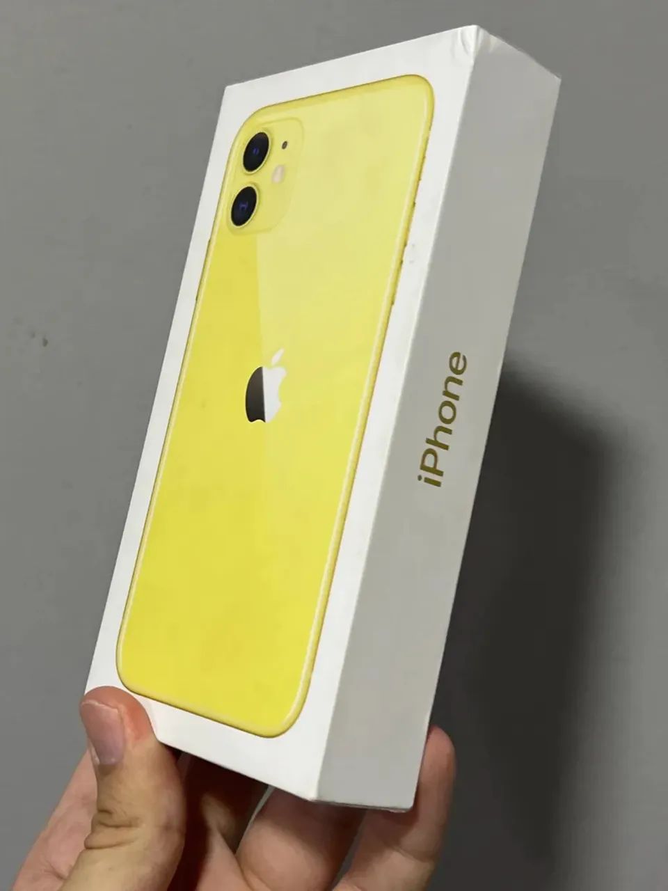 Caixa vazia de iPhone 11 128GB Amarelo  - Foto 5