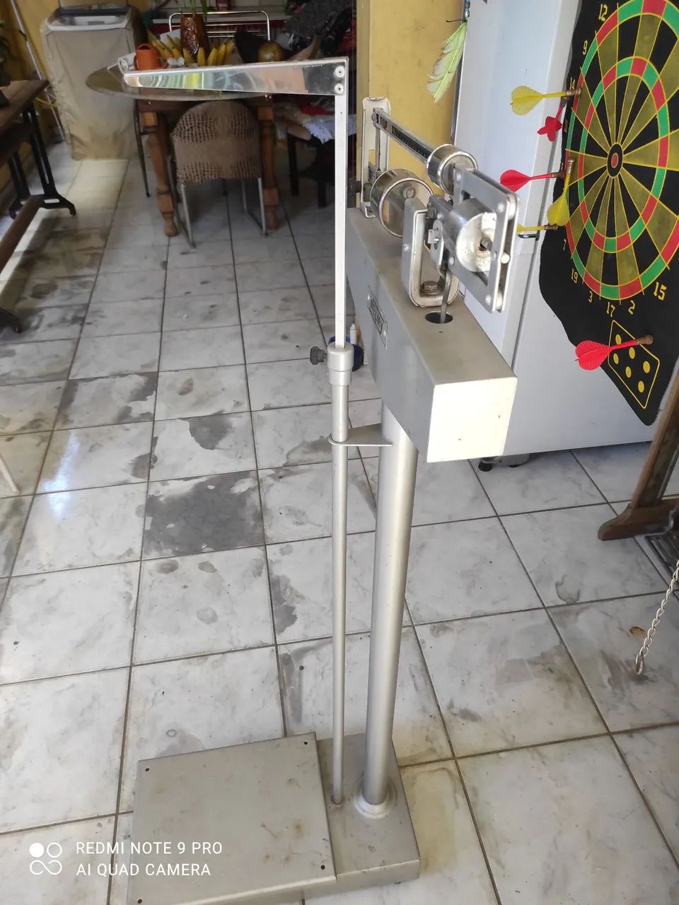 Balança mecânica, antiga: - Foto 4